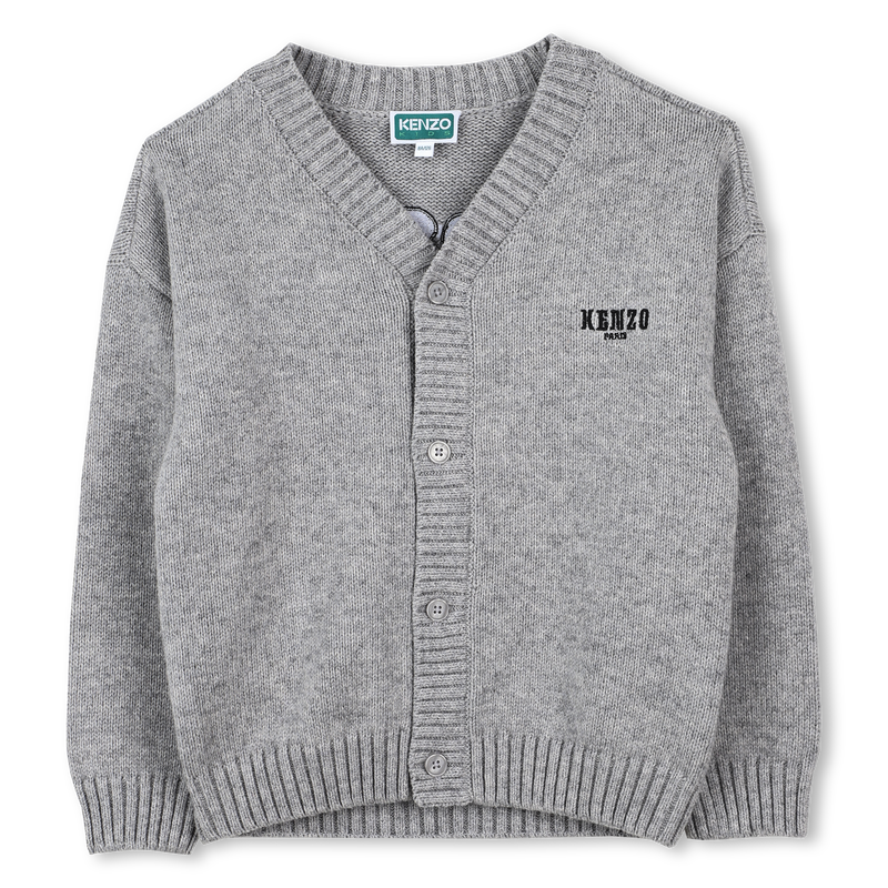 Cardigan tricot KENZO KIDS 
                        GARCON