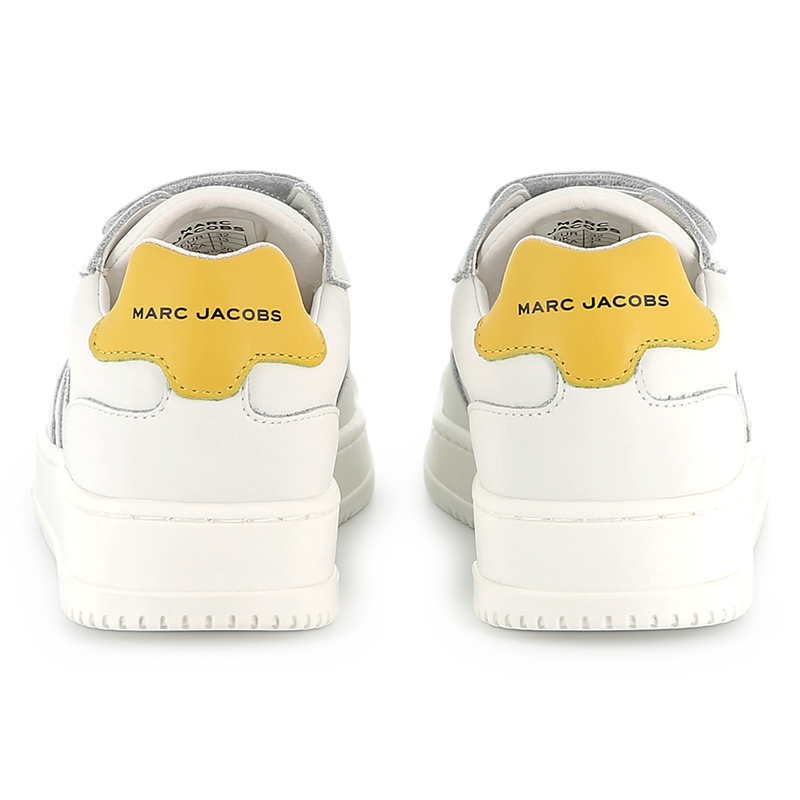 Baskets en cuir à fermeture par bandes auto aggrip THE MARC JACOBS 
                    GARCON
