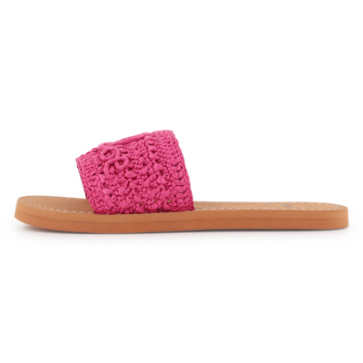 CLAQUETTES EN TRESSAGE CHLOE FILLE