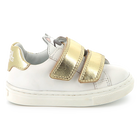 Baskets en cuir &agrave; fermeture KARL LAGERFELD KIDS 
                    FILLE