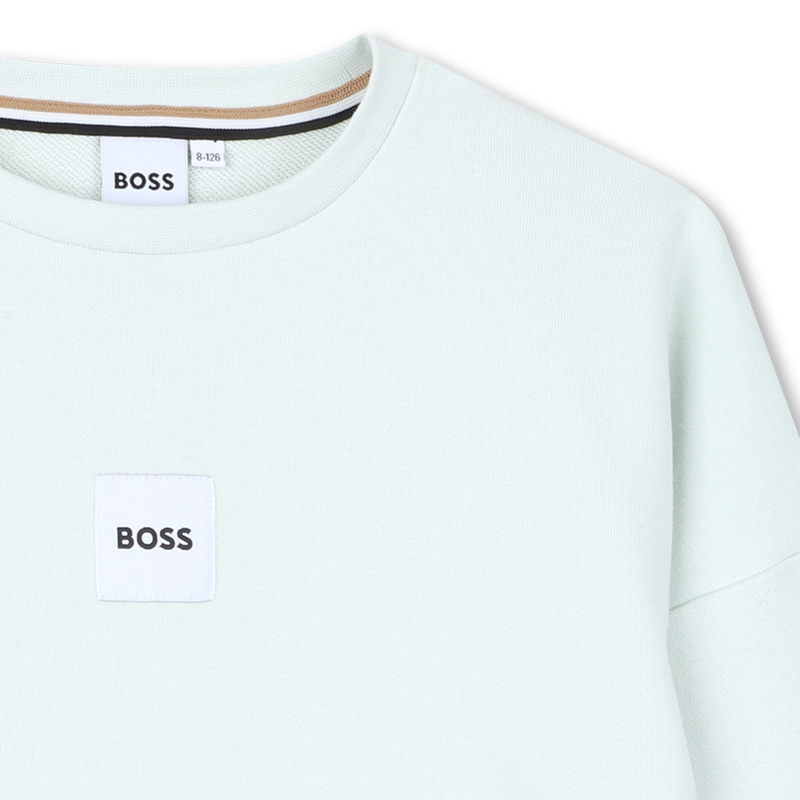 SWEAT EN MOLLETON BOSS 
                        GARCON