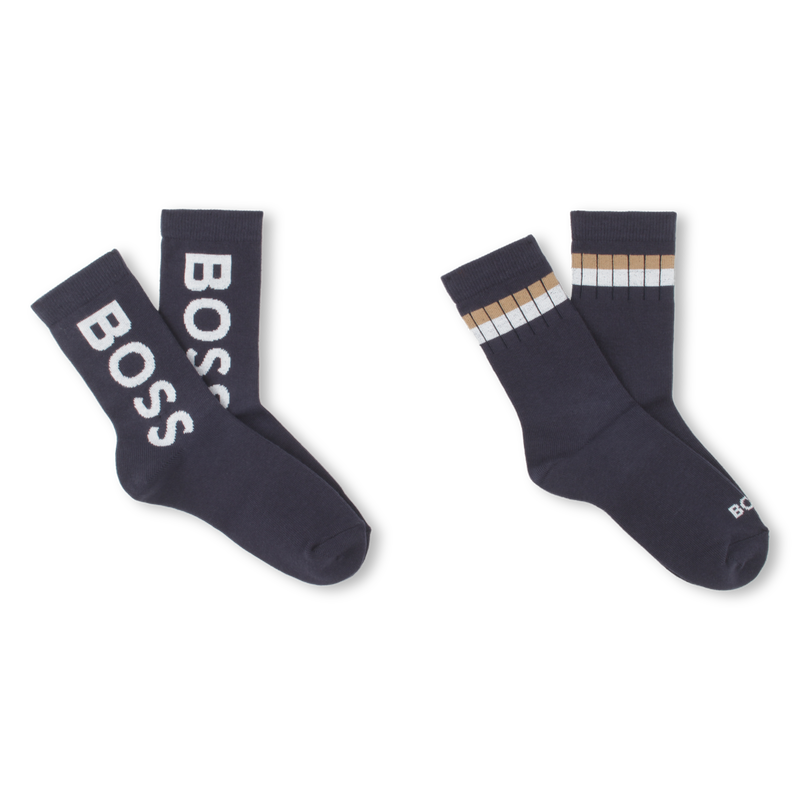 Lot de 2 paires de chaussettes BOSS 
                    GARCON