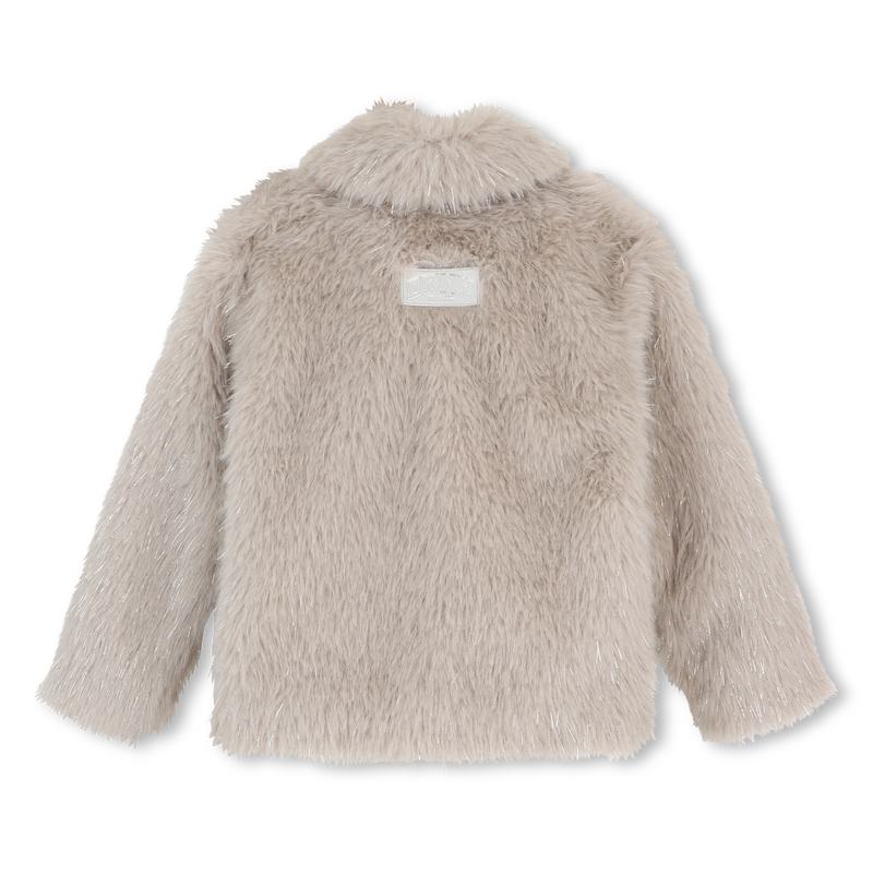 Manteau en polaire duveteuse DKNY 
                        FILLE