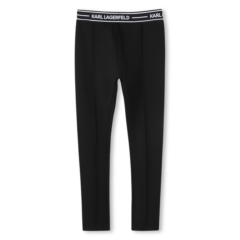 Legging en jacquard KARL LAGERFELD KIDS 
                    FILLE