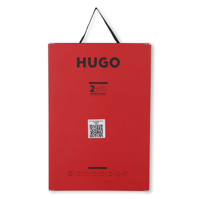 Lot de 2 boxers Hugo 
                    GARCON