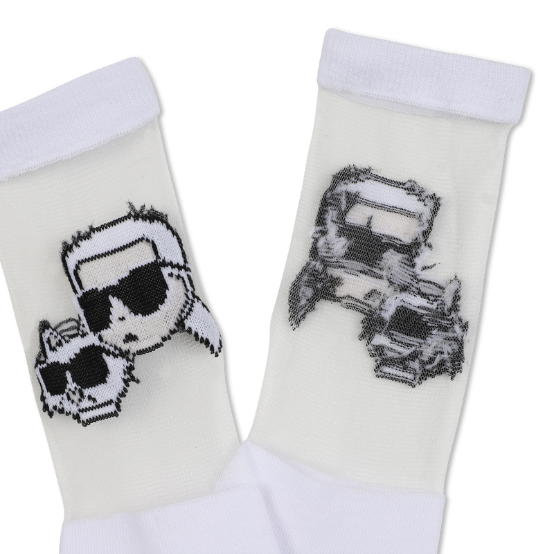 Chaussettes mi-haute KARL LAGERFELD KIDS 
                        FILLE