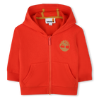 Sweat-shirt zipp&eacute; &agrave; capuche TIMBERLAND 
                    GARCON