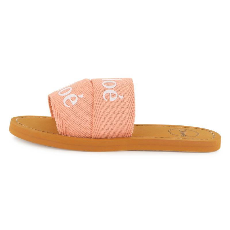 Claquettes avec logo CHLOE 
                    FILLE