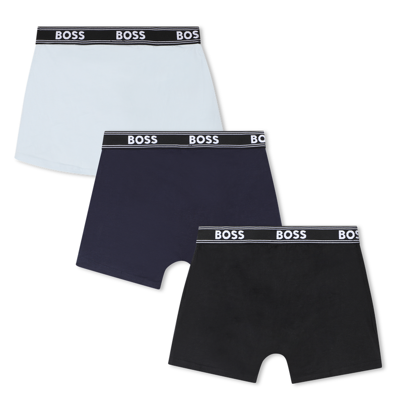 Lot de 3 boxers en jersey BOSS 
                    GARCON