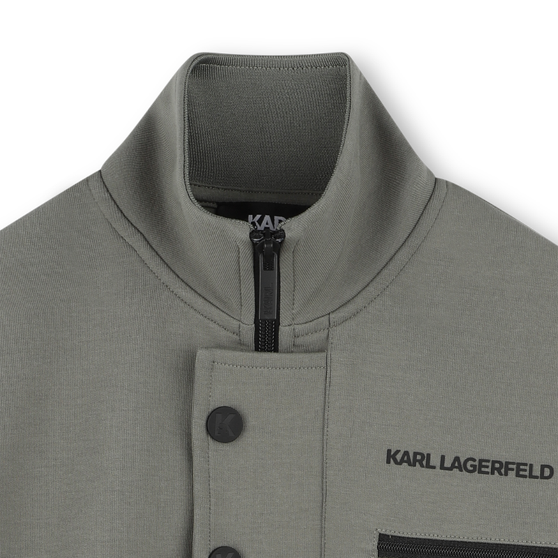 Cardigan de jogging KARL LAGERFELD KIDS 
                    GARCON