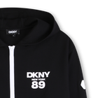 Sweat zipp&eacute; &agrave; capuche DKNY 
                    UNISEXE