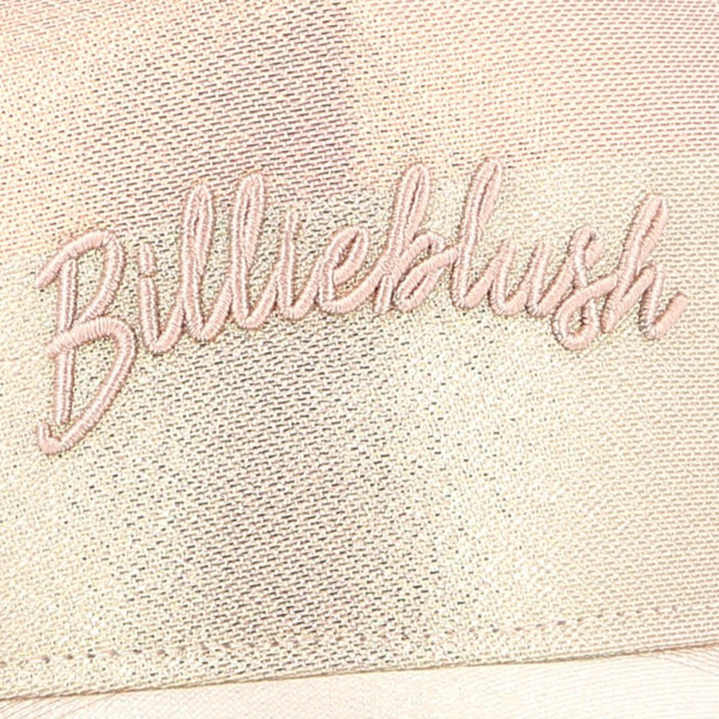 Casquette m&eacute;tallis&eacute;e et brod&eacute;e BILLIEBLUSH 
                        FILLE