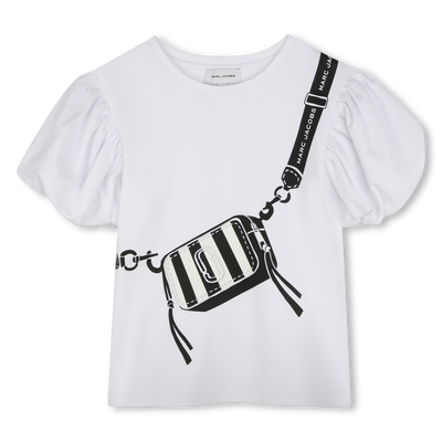 T-shirt avec manches fantaisie MARC JACOBS FILLE