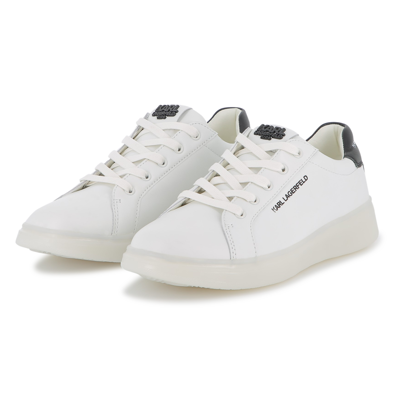 Baskets basses à lacets KARL LAGERFELD KIDS 
                    UNISEXE