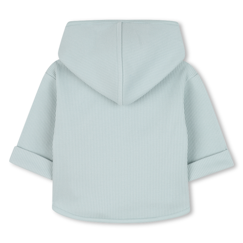 Cardigan capuche en bord-côte TIMBERLAND 
                    GARCON
