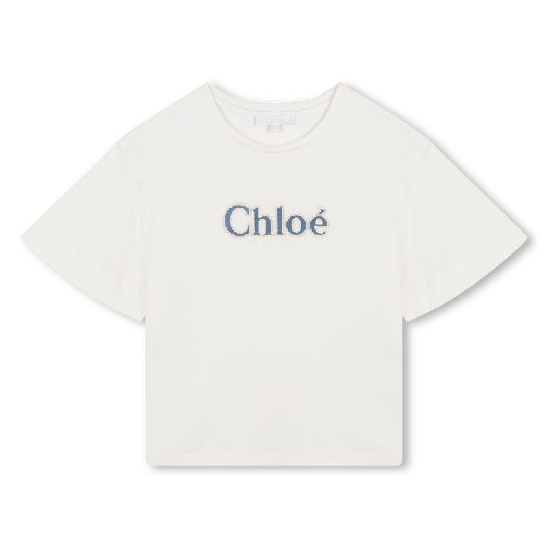 T-shirt manches courtes CHLOE 
                    FILLE