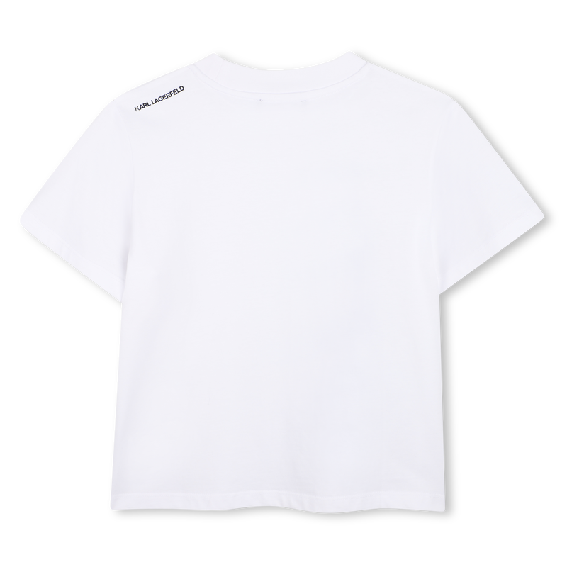 T-SHIRT IMPRIME KARL LAGERFELD KIDS 
                        GARCON