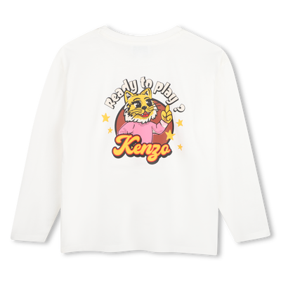 Tee-shirt manches longues KENZO KIDS FILLE