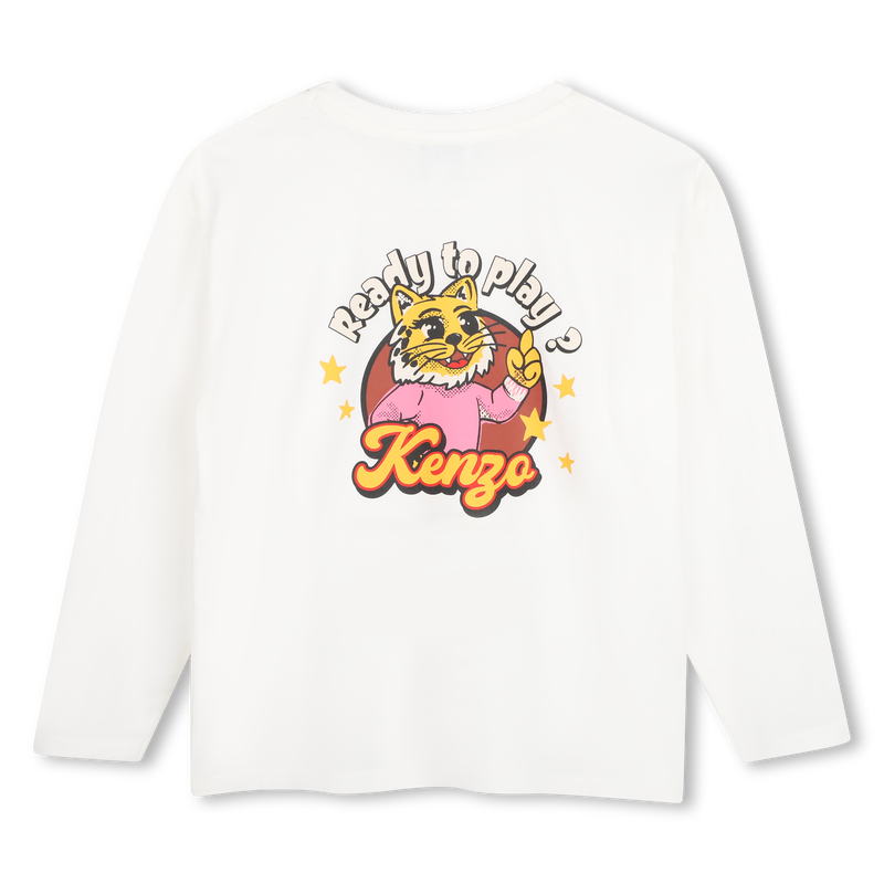 Tee-shirt manches longues KENZO KIDS 
                        FILLE