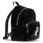 Petit sac &agrave; dos en polaire duveteuse KARL LAGERFELD KIDS 
                    FILLE