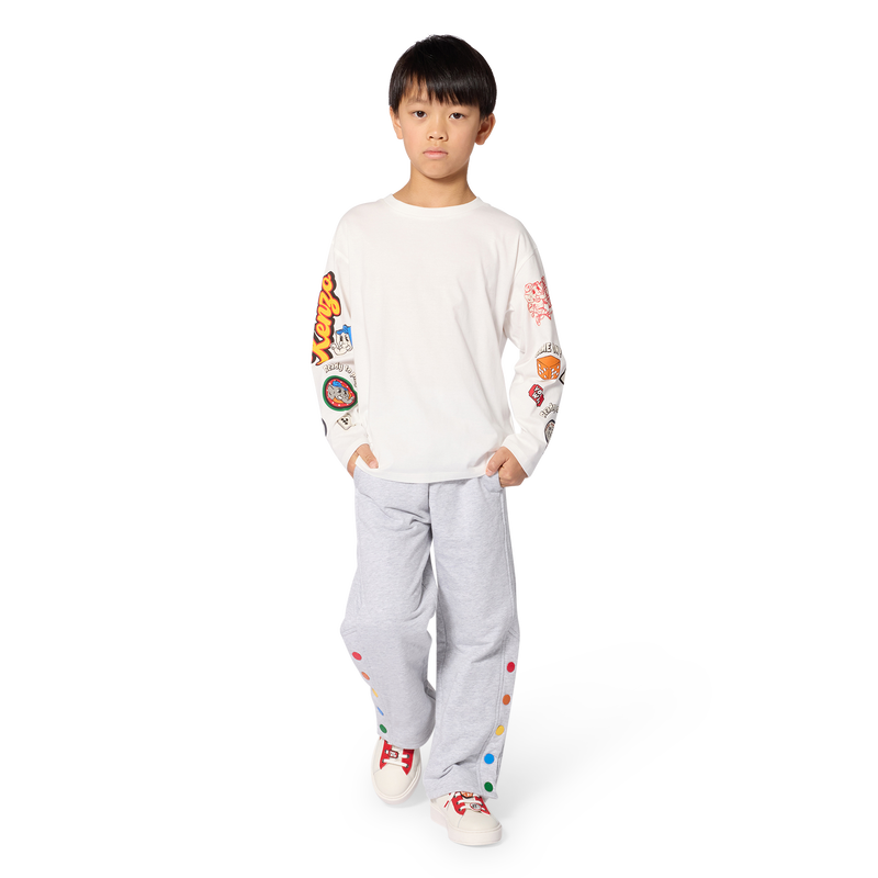 Tee-shirt manches longues KENZO KIDS 
                        GARCON