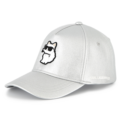 Casquette r&eacute;glable avec badge KARL LAGERFELD KIDS FILLE