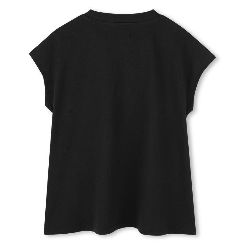 T-shirt fluide en coton DKNY 
                    FILLE