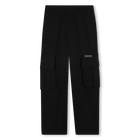 Pantalon fluide large, BLACK, hi-res