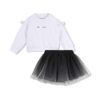 Ensemble Sweat-shirt et jupe KARL LAGERFELD KIDS 
                    FILLE