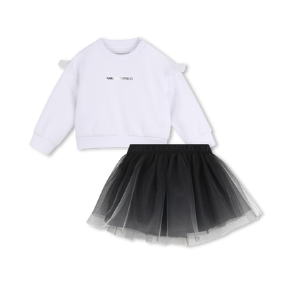 Ensemble Sweat-shirt et jupe KARL LAGERFELD KIDS FILLE