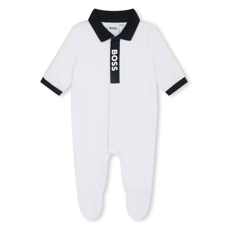 Pyjama en velours bicolore BOSS 
                    GARCON