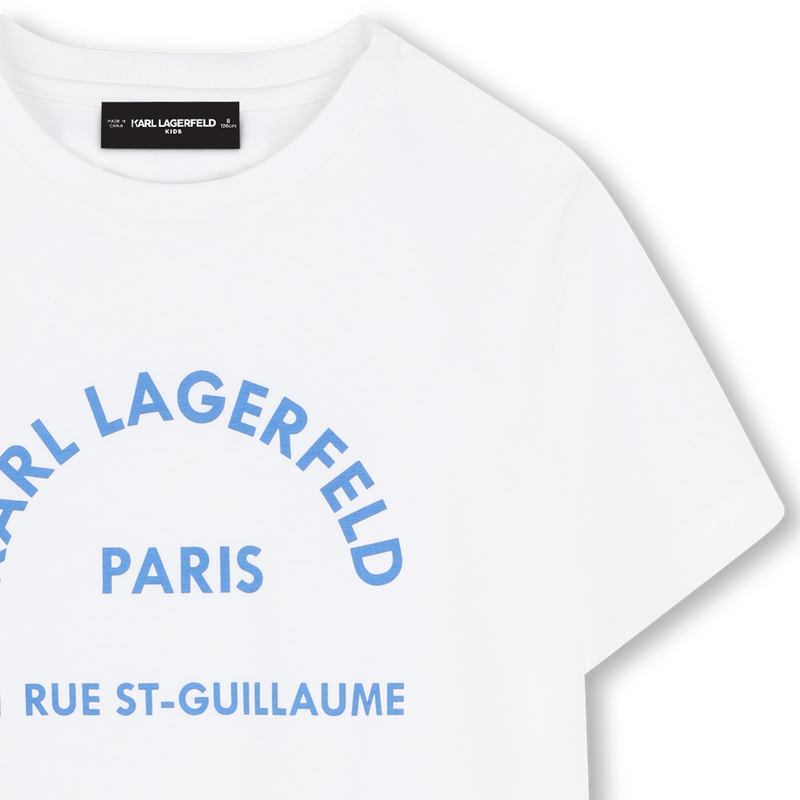 T-shirt à manches courtes KARL LAGERFELD KIDS 
                    GARCON