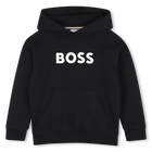 Sweat-shirt-shirt &agrave; capuche BOSS 
                    GARCON