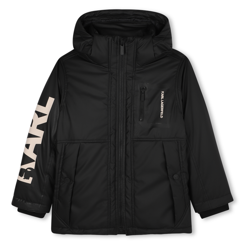 Parka à capuche KARL LAGERFELD KIDS 
                    GARCON