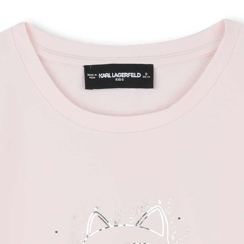 T-shirt &agrave; manches courtes KARL LAGERFELD KIDS 
                        FILLE