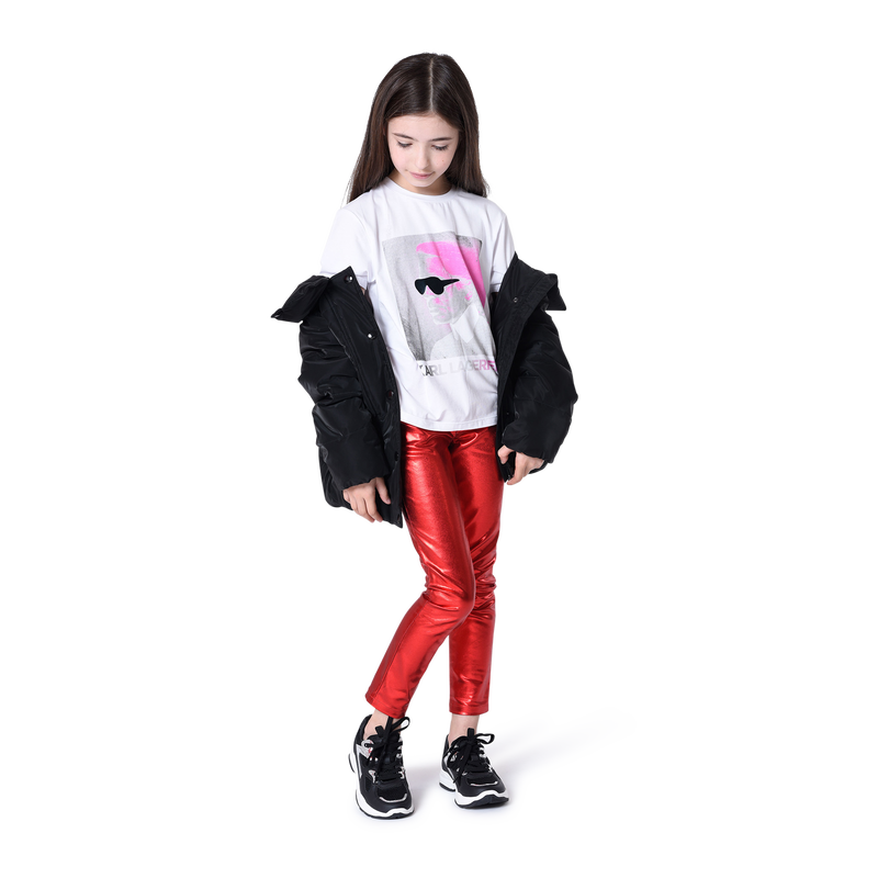 Doudoune en toile enduite KARL LAGERFELD KIDS 
                    FILLE