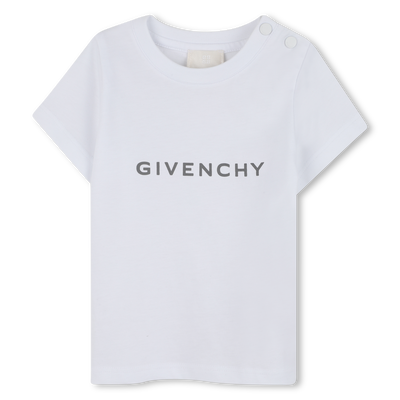 T-shirt avec fermeture pressionnée GIVENCHY GARCON