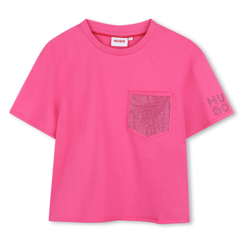 T-shirt à manches courtes Hugo 
                    FILLE