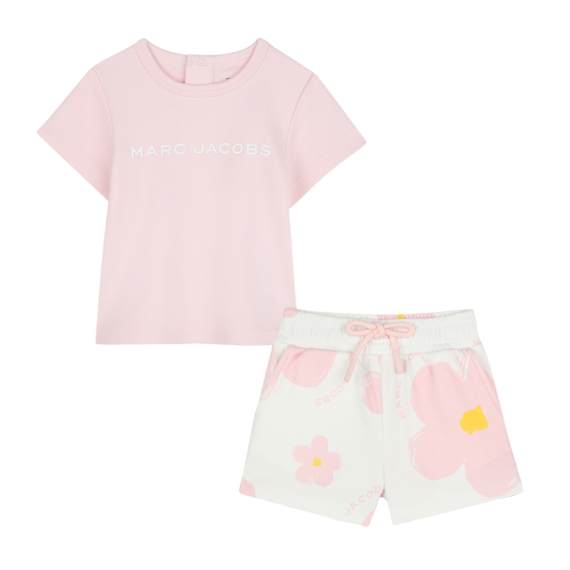 T-shirt et short en coton MARC JACOBS 
                    UNISEXE