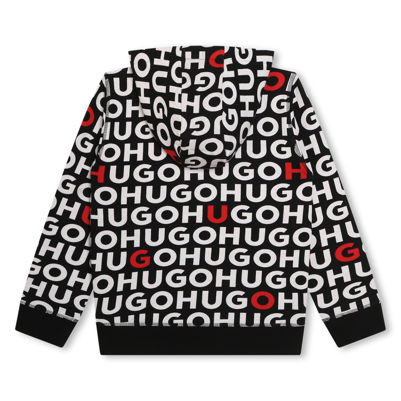 Cardigan molletonné à capuche Hugo 
                    GARCON