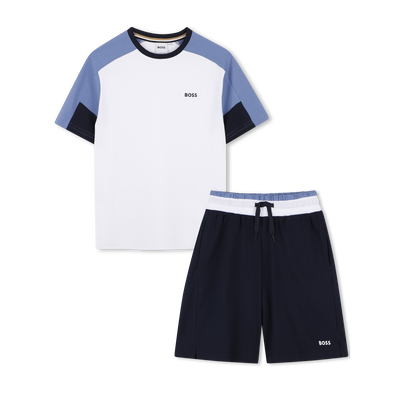Ensemble Tee-shirt + bermuda BOSS GARCON