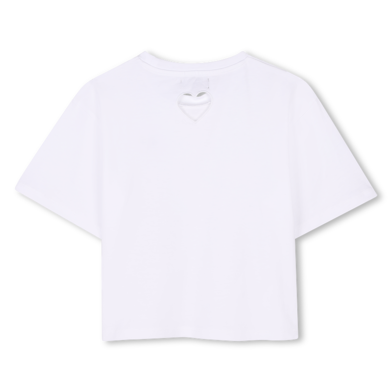 T-shirt manches courtes coton DKNY 
                    FILLE