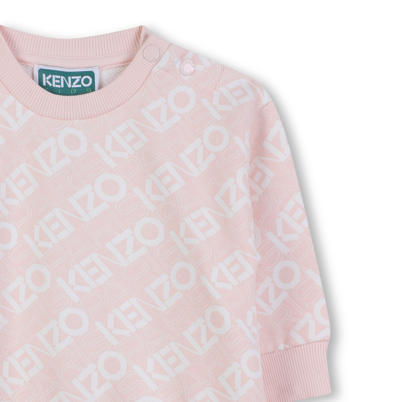 Robe imprim&eacute; en molleton KENZO KIDS 
                        FILLE