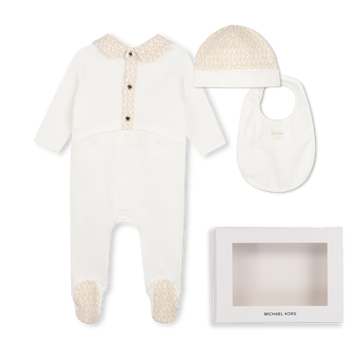 Ensemble pyjama, bonnet et bavoir MICHAEL KORS FILLE