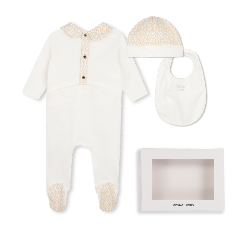 Ensemble pyjama, bonnet et bavoir MICHAEL KORS 
                        FILLE