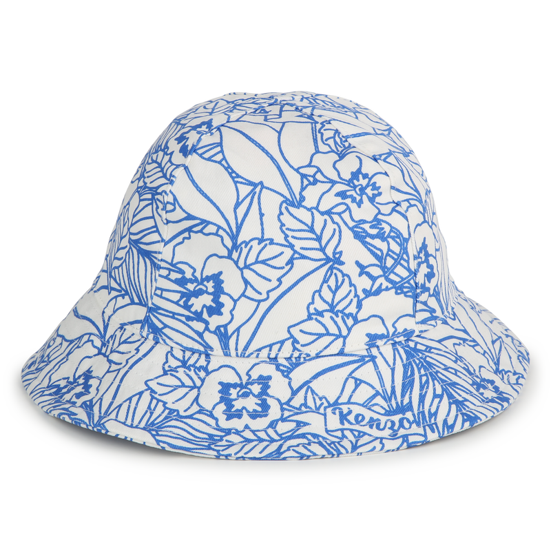 Bob imprimé en toile de coton KENZO KIDS 
                    UNISEXE
