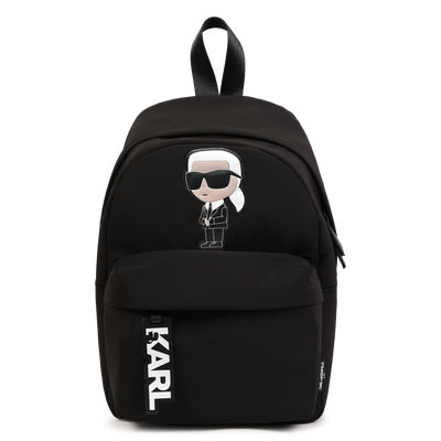 Petit sac à dos avec badge KARL LAGERFELD KIDS FILLE