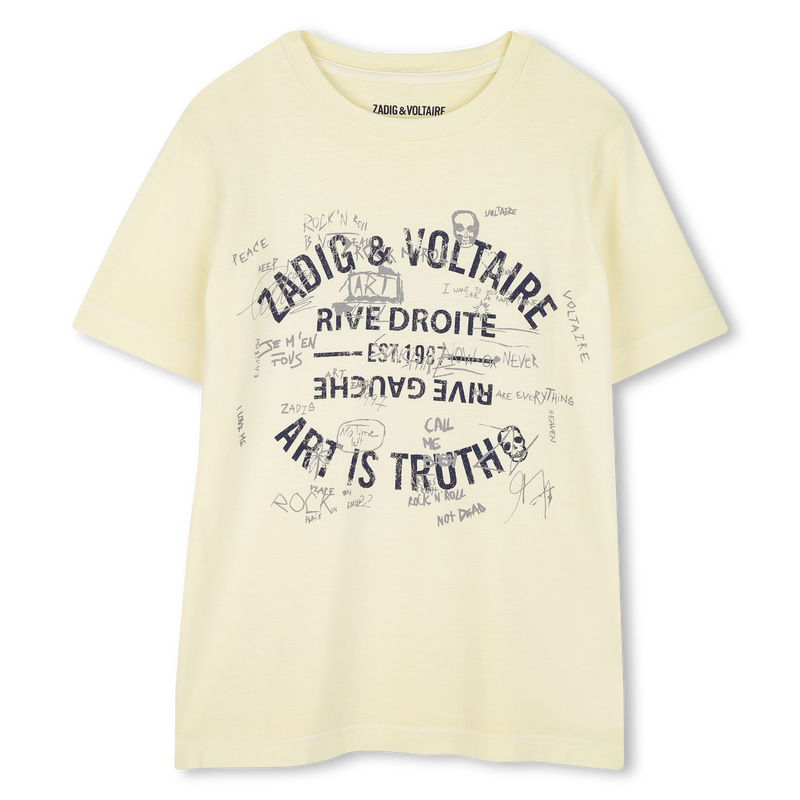 T-shirt &agrave; manches courtes ZADIG & VOLTAIRE 
                        GARCON