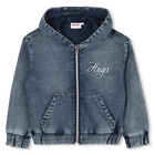 Cardigan &agrave; capuche Hugo 
                    FILLE
