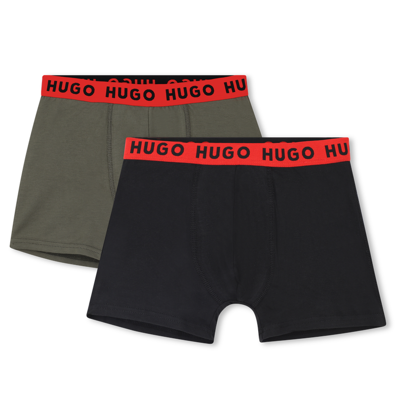 Lot de 2 boxers Hugo 
                        GARCON
